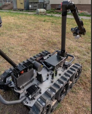 Militaire de Robot van Eod van de explosieve Artillerieverwijdering omvat Mobiel Lichaam en Controlesysteem