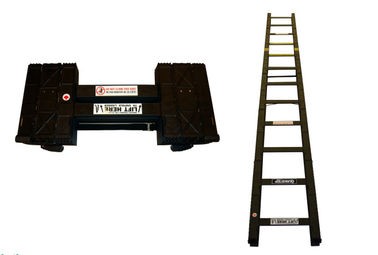 6ft - 14ft het Tactische het Vouwen Ladder Gegoten Aluminiumlegering Snelle Werken