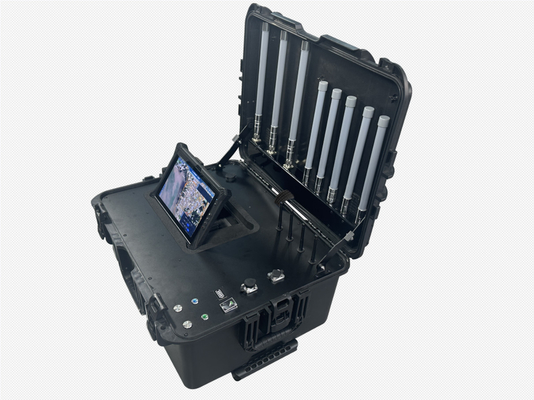 Volledige bereik draagbare drone jammer en detector station