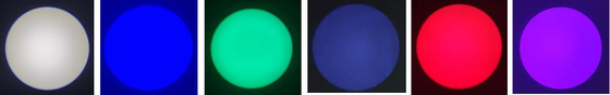 0.87kg Multi-Band Uniform Light Source Gemaakt van volledig aluminium legering door middel van precisie-snijwerk en verwerking