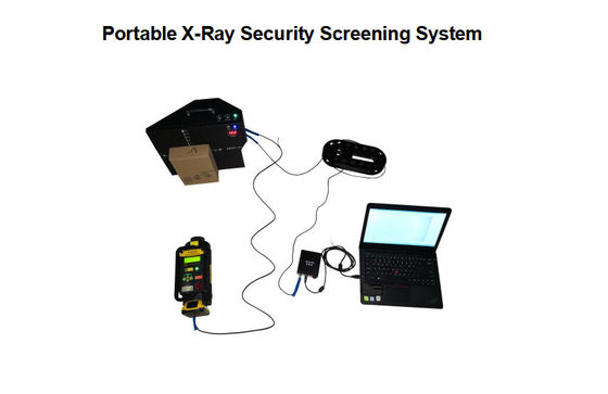 Het Draagbare X Ray System Security Screening Light Gewicht van juwelendrugs