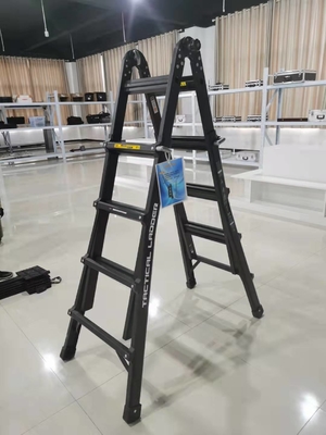 Het aluminium en het Roestvrije staal vouwden de Tactische Capaciteit van de Ladder250kg Lading 1.52m Lengte