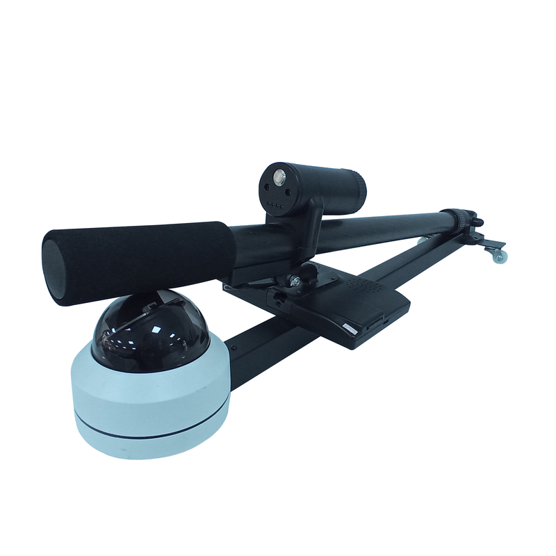 Draagbare 12V onder voertuig zoekspiegel LCD 7,0 inch kleur