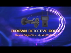 Gegooid detective robot beweegt snelheid 0,6m/s met video opname, fotografie functies